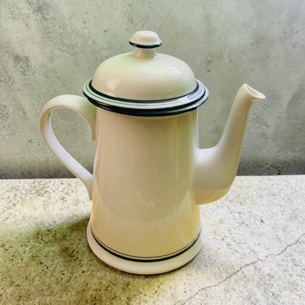 Dansk Christianshavn Blue Coffee Pot, part of the Bistro line designed by Niels
